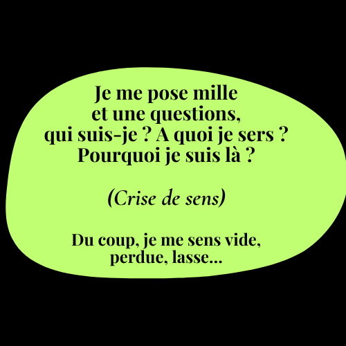 006 Je ne sais plus réellement ce que je veux vraiment. (Confusion identitaire) Du coup, je fais des choix qui ne me ressemblent pas…